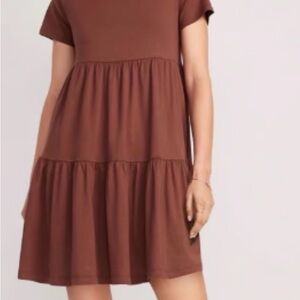 Old Navy Chocolate Brown Mini Dress
